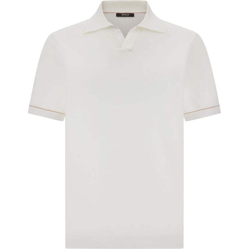 Boggi Milano Tričko tmelová / biela 63585932