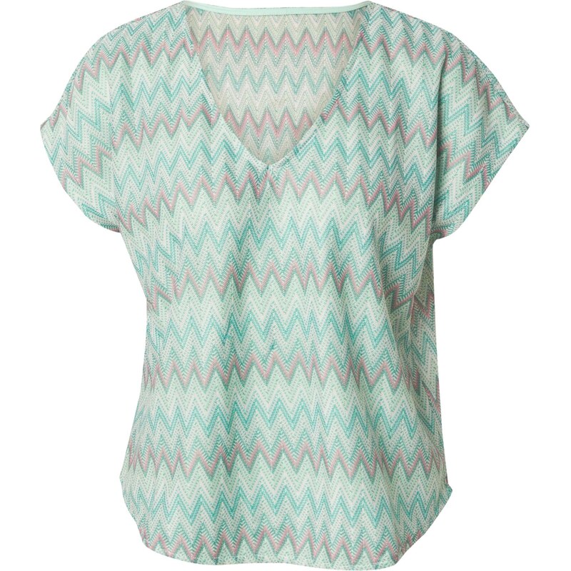 VERO MODA Tričko VMDICTE nefritová / svetlozelená / ružová 63586035
