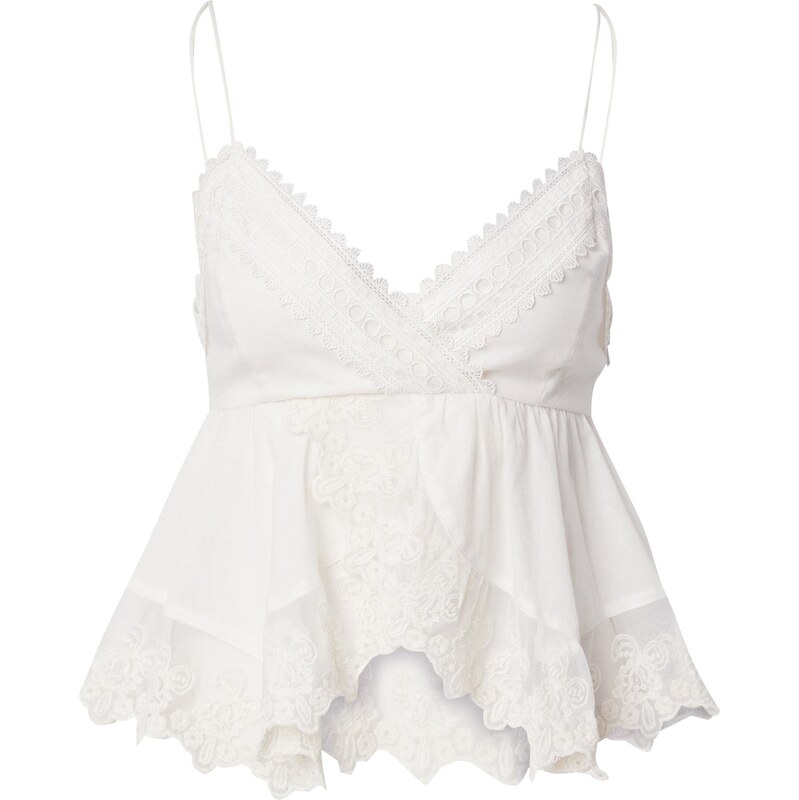 Abercrombie & Fitch Blúzka krémová 63694823