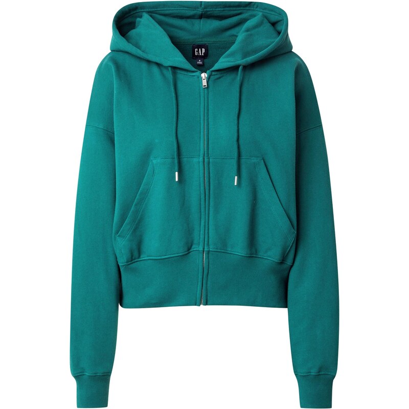 GAP Tepláková bunda smaragdová 63586123