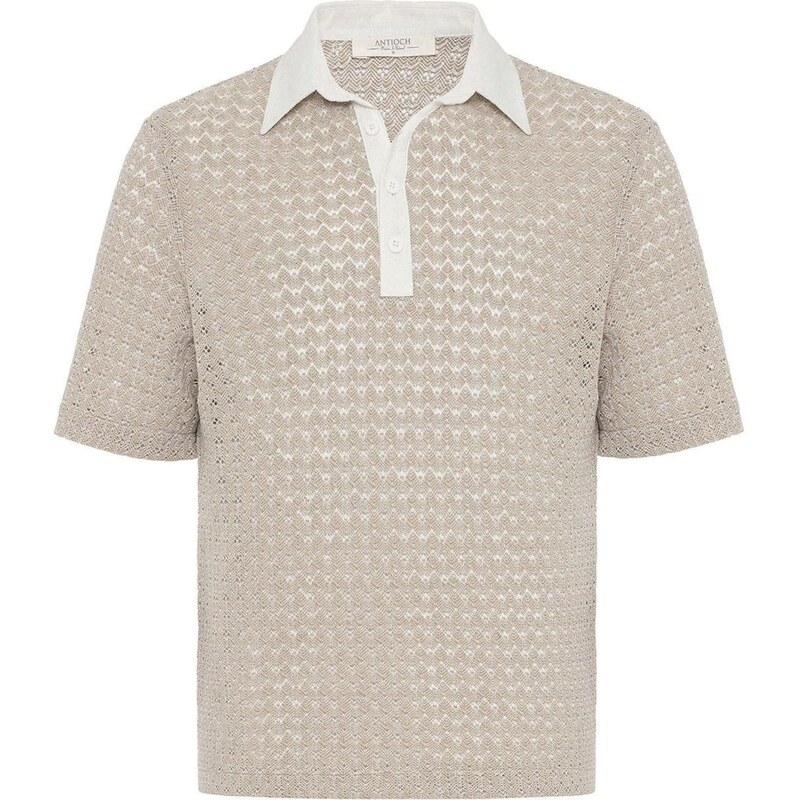 Antioch Tričko béžová / biela 65652418