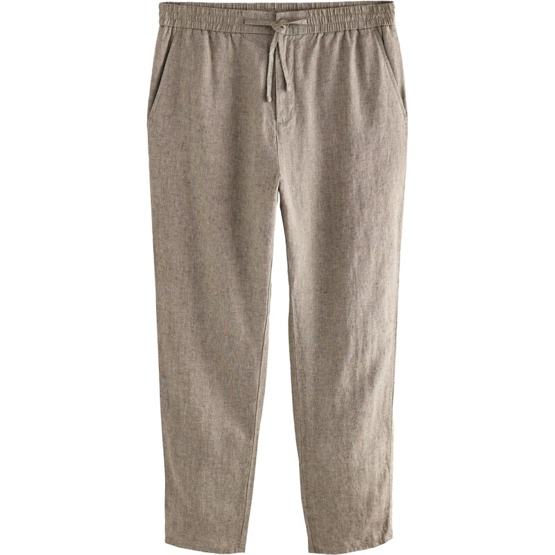 Next Nohavice tmavobéžová 63585929