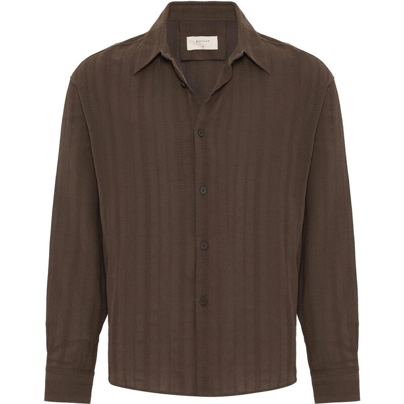Antioch Košeľa hnedá 65652400