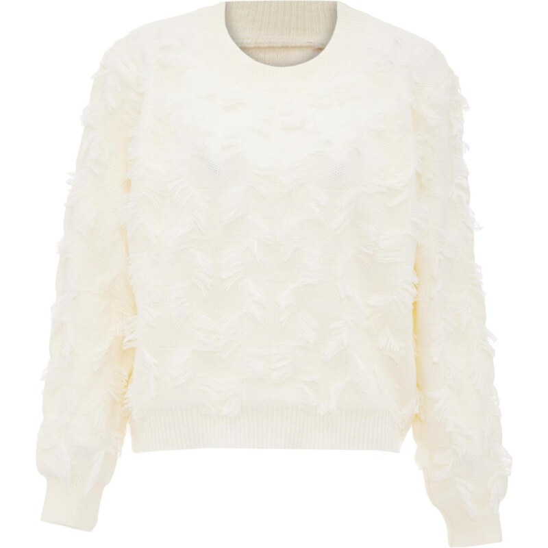 swirly Sveter biela ako vlna 66001412