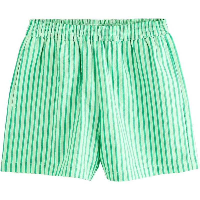 Next Nohavice zelená / svetlozelená / biela 64427837