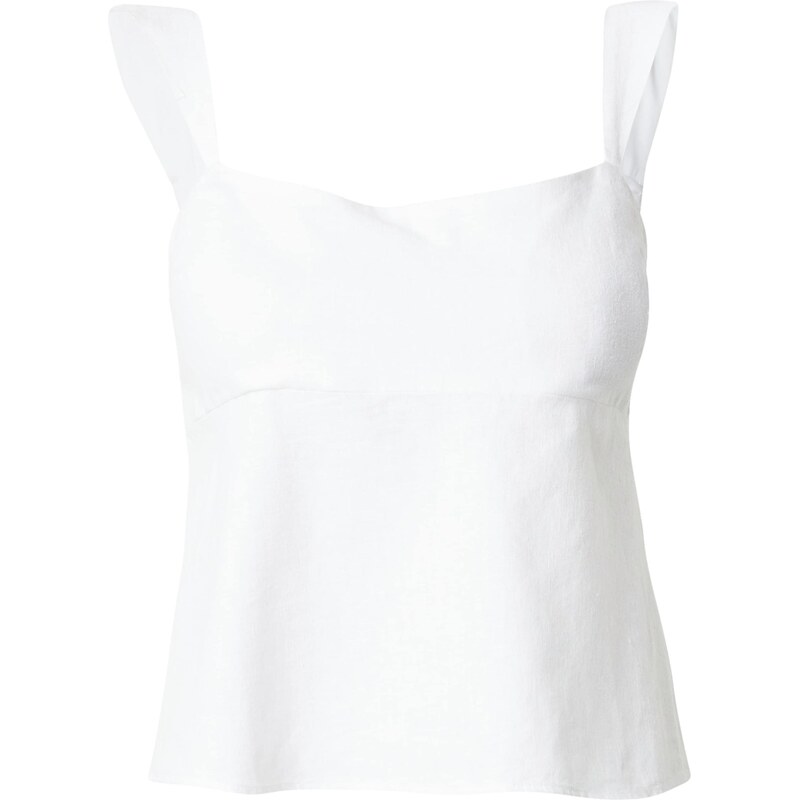 HOLLISTER Top biela 65878779