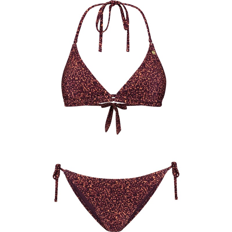 Shiwi Bikiny Liz hnedá / svetlooranžová 65353195