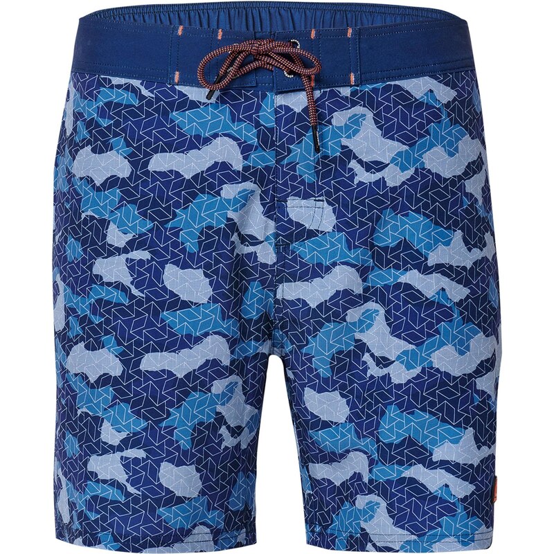 KOROSHI Plavecké šortky kráľovská modrá / tmavomodrá / svetlosivá 64413714