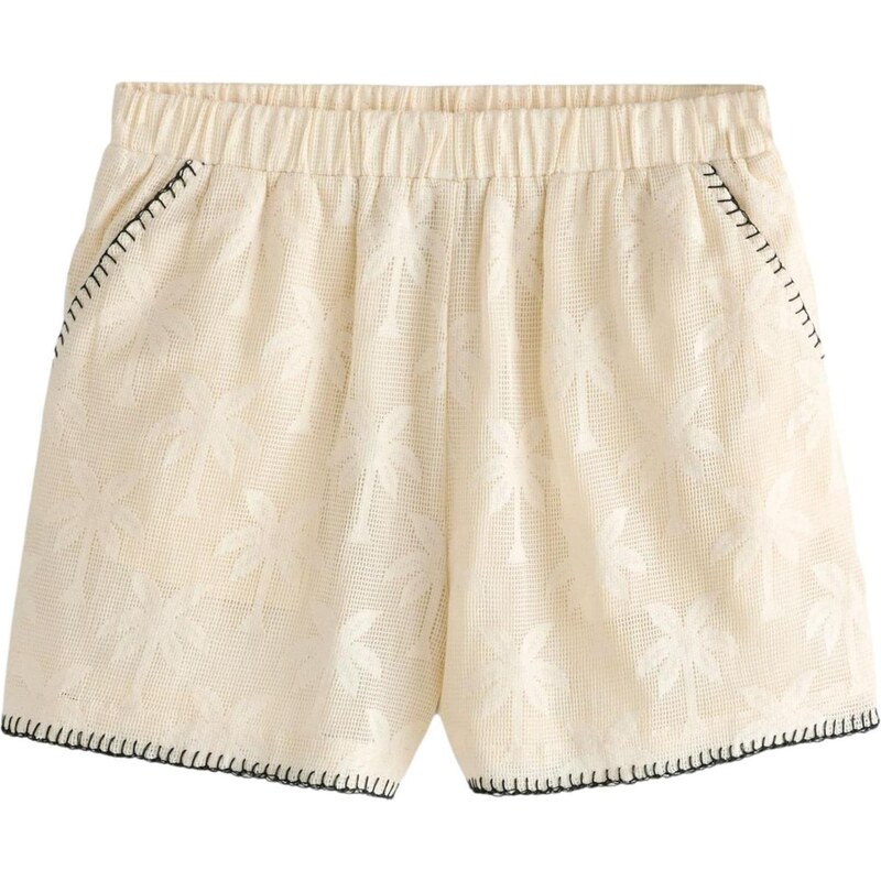 Next Nohavice krémová / čierna 65877018