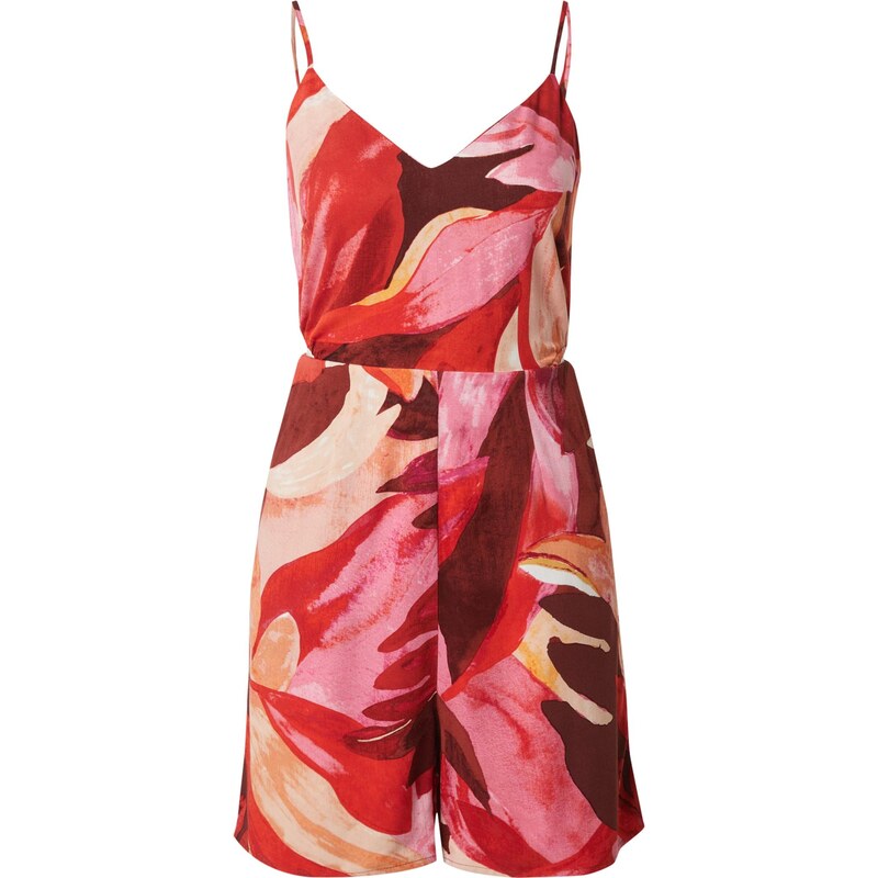 ONLY Overal ONLALMA béžová / hrdzavohnedá / ružová / tmavočervená 64265420