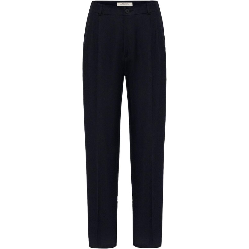 Antioch Plisované nohavice námornícka modrá 65652438