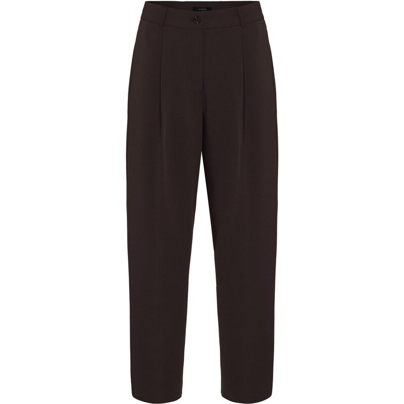 Antioch Plisované nohavice čokoládová 65678045