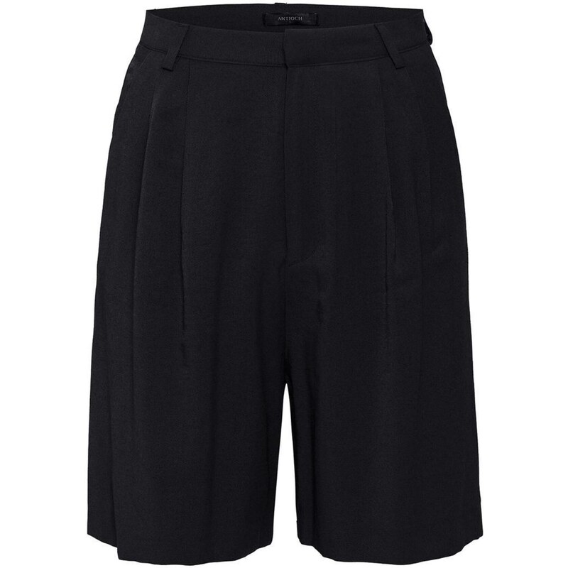Antioch Plisované nohavice čierna 65678051