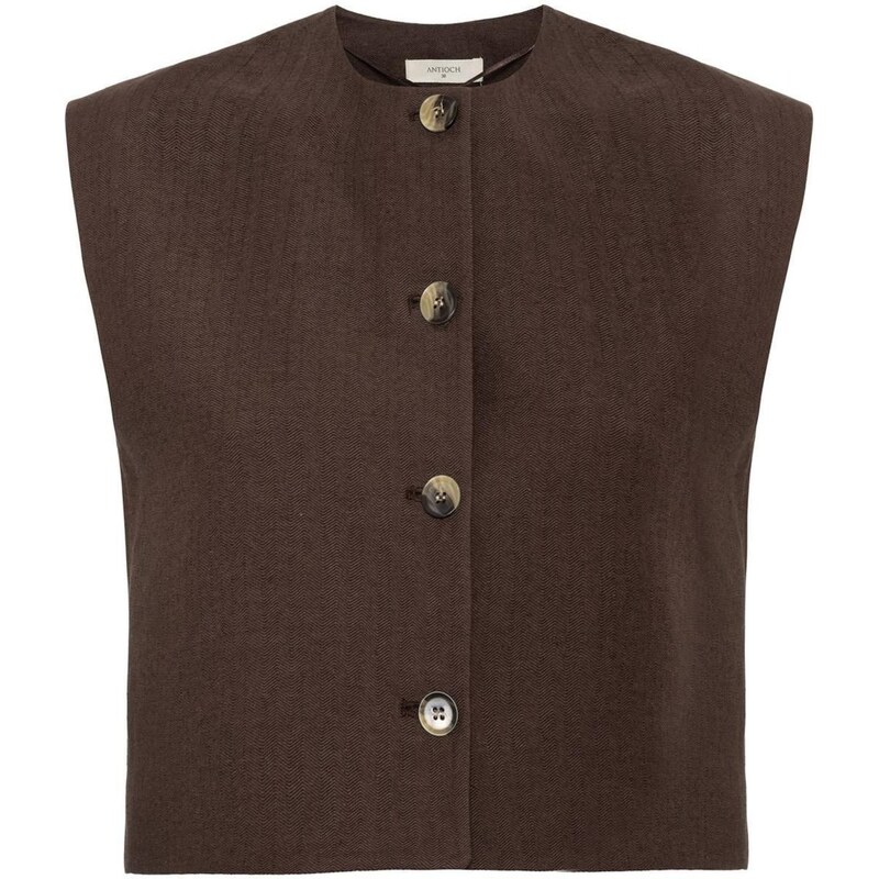 Antioch Vesta tmavohnedá / šedobiela 65730943