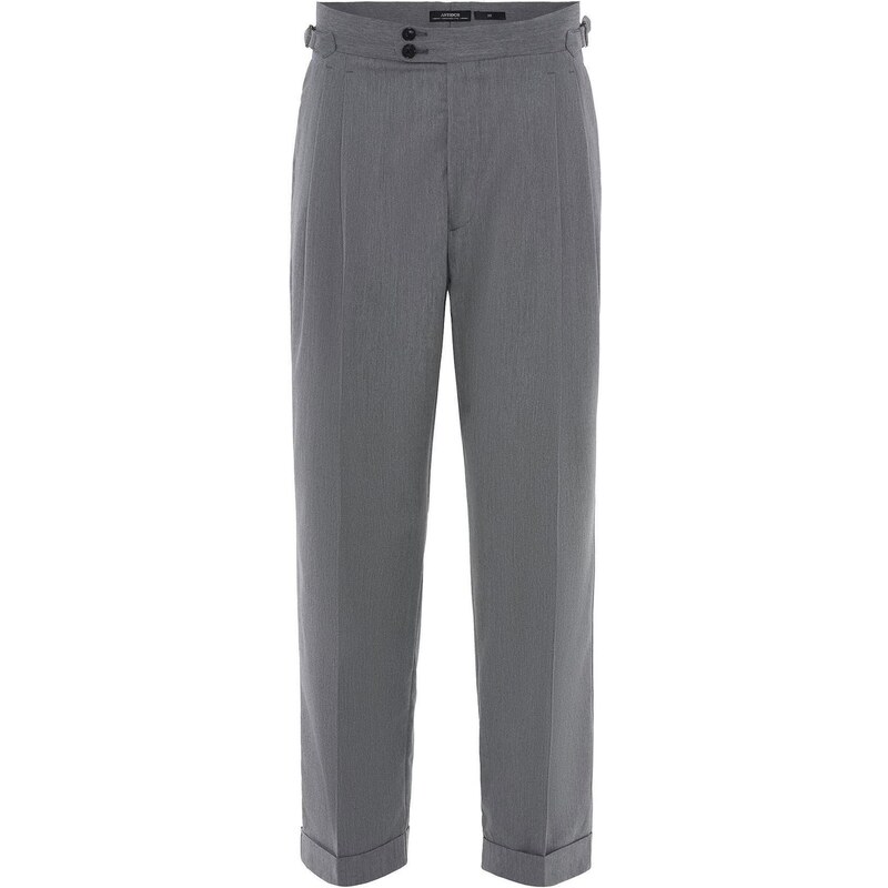 Antioch Plisované nohavice čadičová 65652498