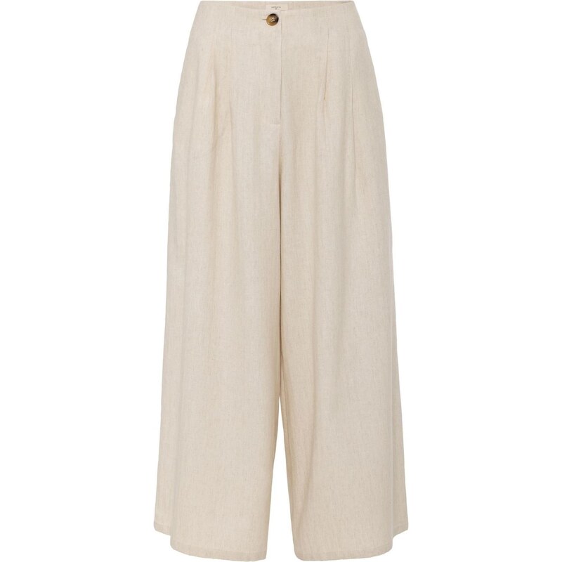 Antioch Plisované nohavice šedobiela 65678061