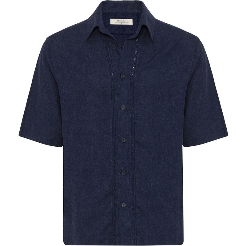 Antioch Košeľa Keith námornícka modrá 65652466