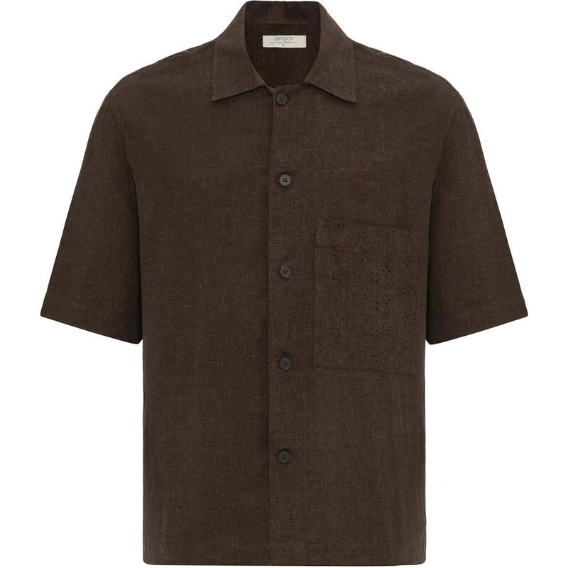 Antioch Košeľa tmavohnedá 65652485