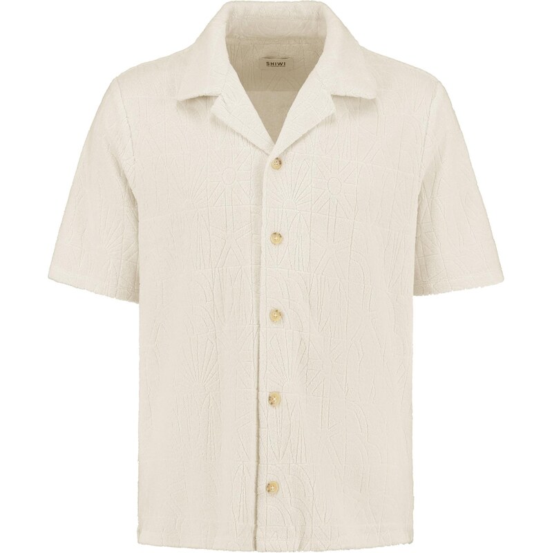 Shiwi Košeľa Ted Geo Sun béžová 63594639