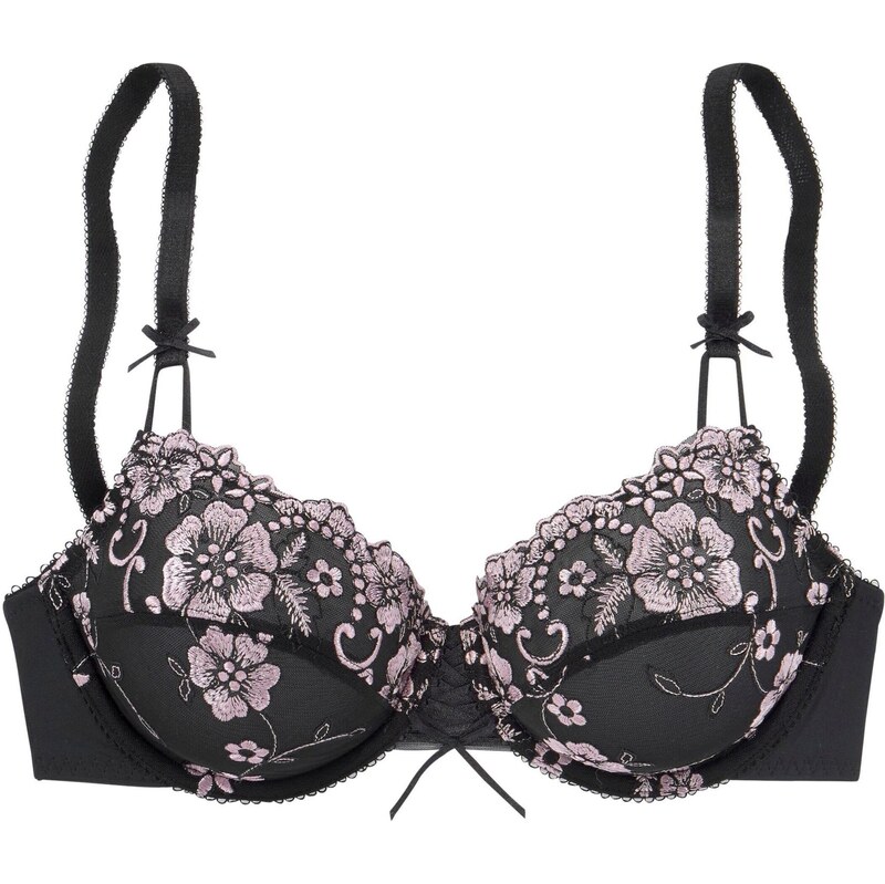 LASCANA Podprsenka orgovánová / čierna 65642578