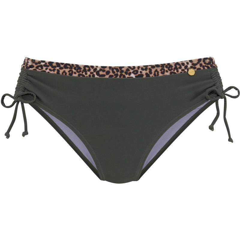 LASCANA Bikinové nohavičky béžová / hnedá / olivová 63874014