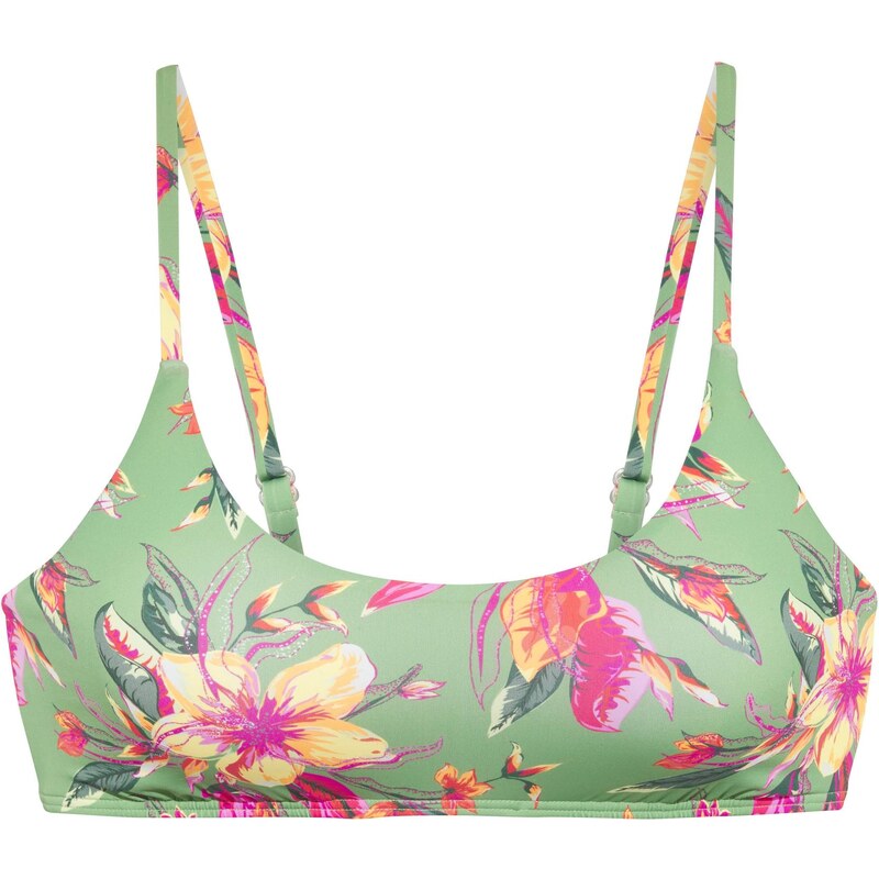 LASCANA Bikinový top Malia žltá / zelená / svetlozelená / ružová 65875688