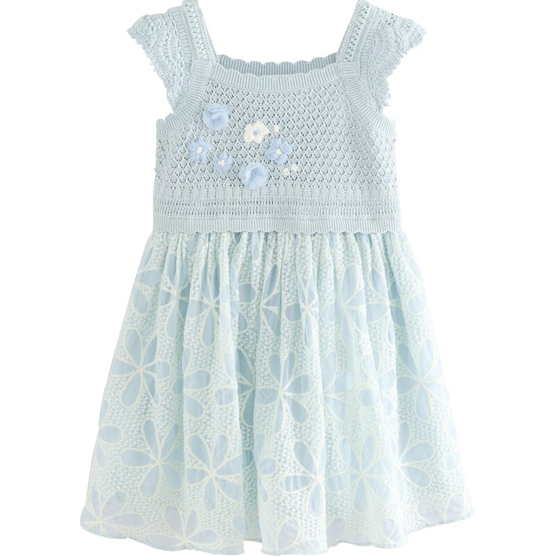 Next Šaty pastelovo modrá 65648784