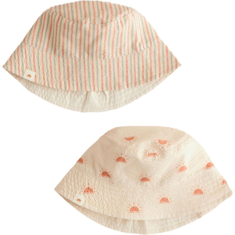 Next Klobúk krémová / žltohnedá / oranžová 65877055