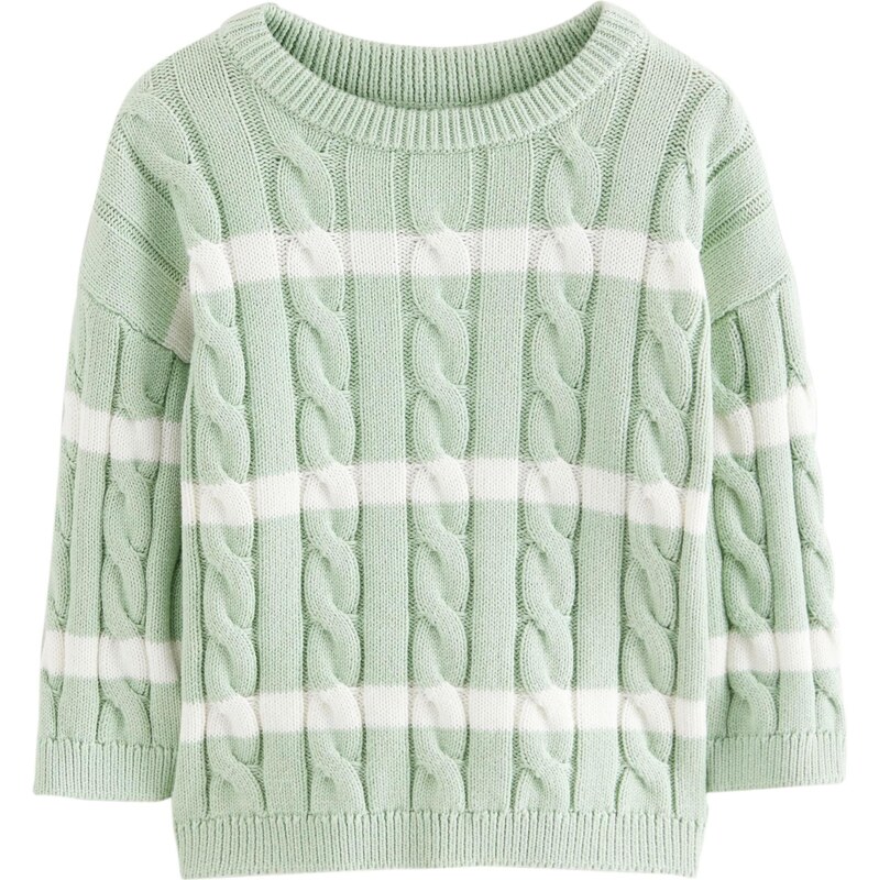 Next Sveter mätová / biela 64167058