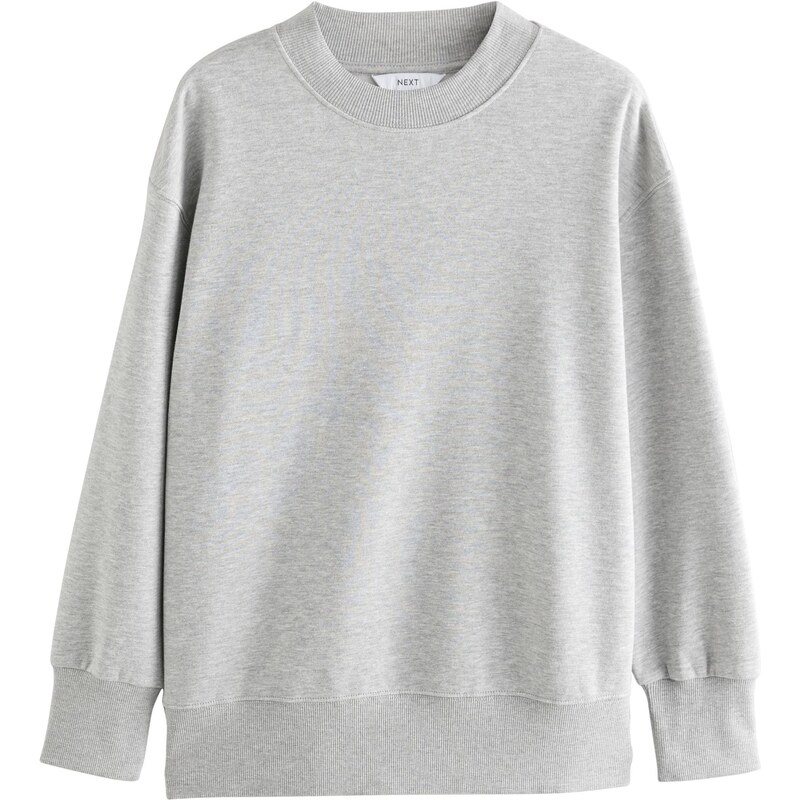 Next Mikina sivá melírovaná 65650478