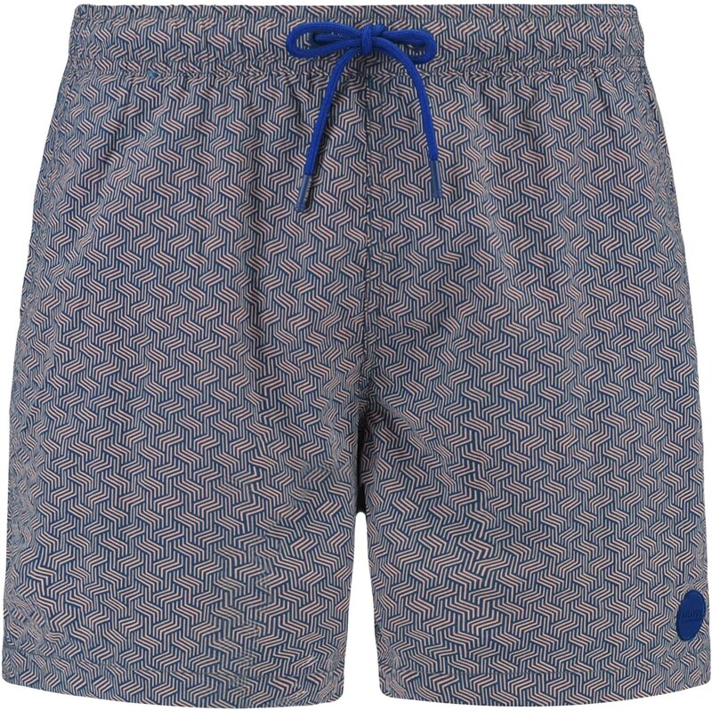 Shiwi Surferské šortky Nate námornícka modrá / oranžová 65052245