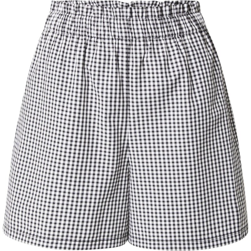 ABOUT YOU Nohavice Miles čierna / biela 65878860