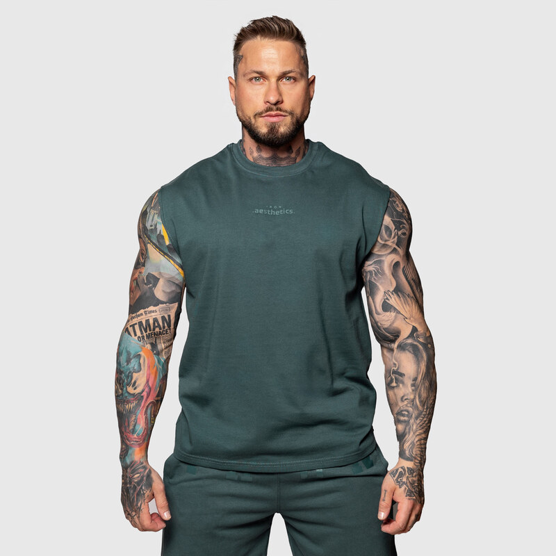 Tielko Iron Aesthetics Muscle Tee, zelené 63598422