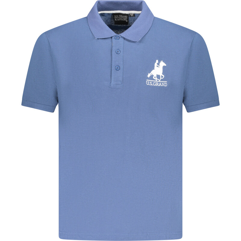 U.S. GRAND Pánske modré polo tričko 64709559