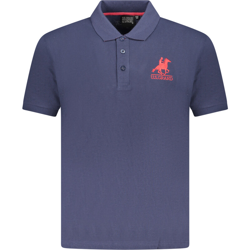 U.S. GRAND Pánske modré polo tričko 64708530