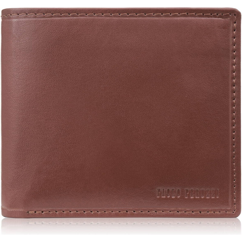 Paolo Peruzzi Pánska kožená peňaženka RFID | koňak AL-17-CG 63581821