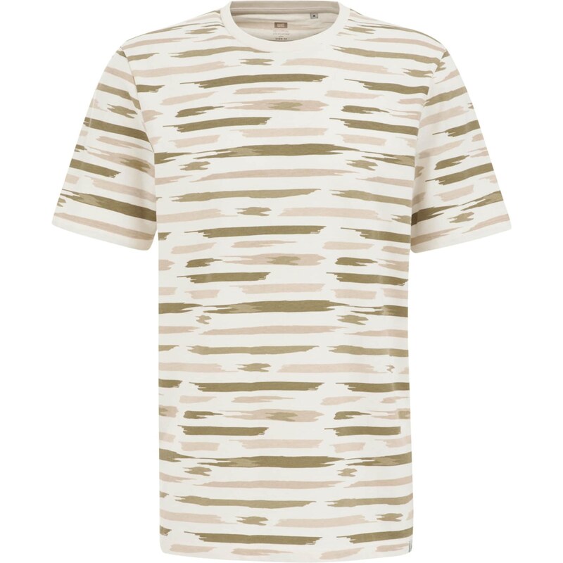 WE Fashion Tričko telová / slonová kosť / olivová 63603229