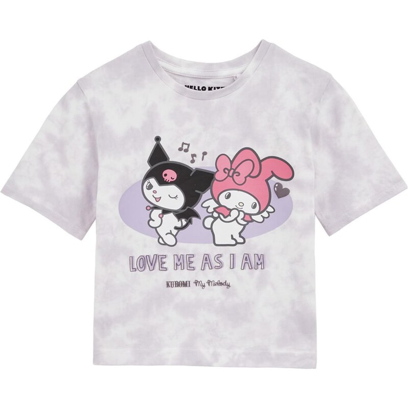 WE Fashion Tričko fialová / levanduľová / ružová / čierna 65652582