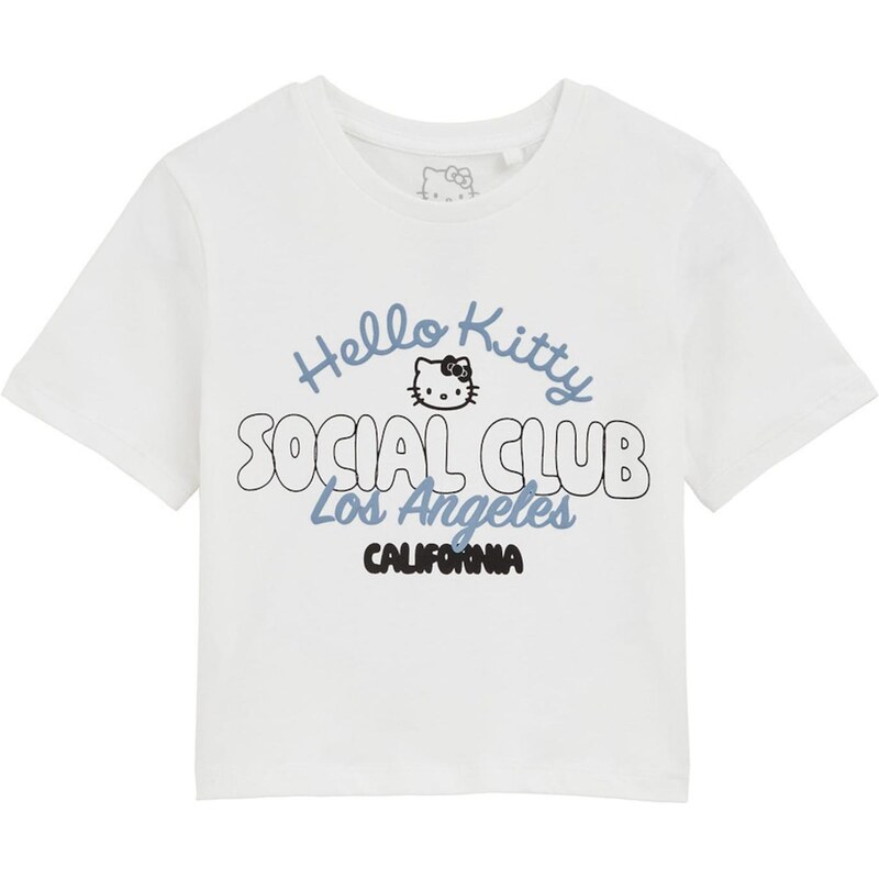 WE Fashion Tričko svetlomodrá / čierna / biela 65652584