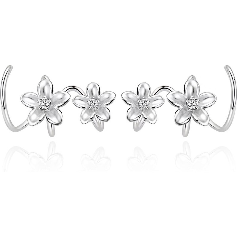 Dámske strieborné náušnice MINETTE 63605352