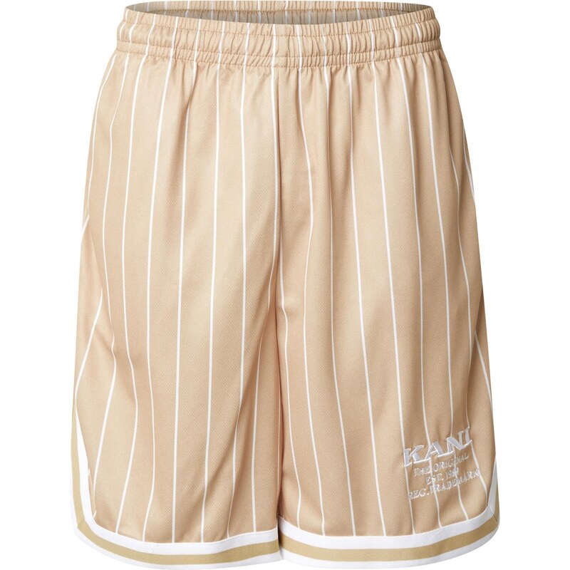 Karl Kani Nohavice piesková / biela 54251916