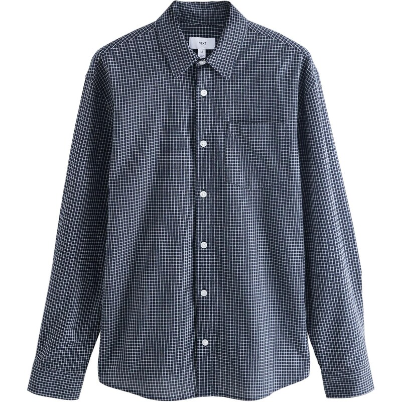 Next Košeľa námornícka modrá / biela 63665129