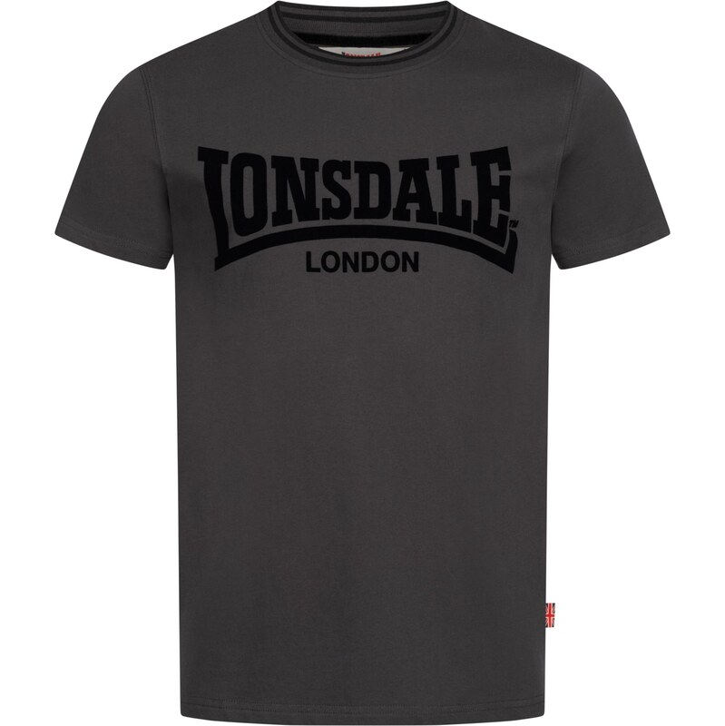 LONSDALE Tričko POTTERNEWTON antracitová / čierna 63694381
