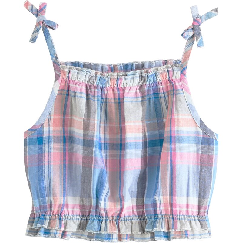 Next Blúzka modrá / ružová / biela 65876985