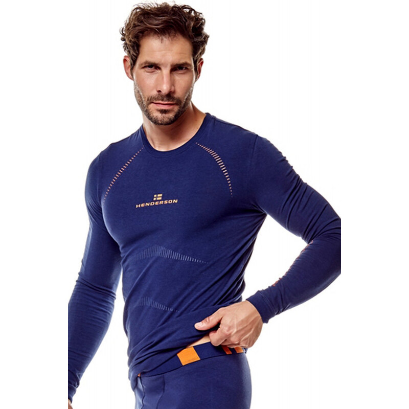 Henderson Kvalitné Pánske Termoprádlo vrchný diel modré 63666537