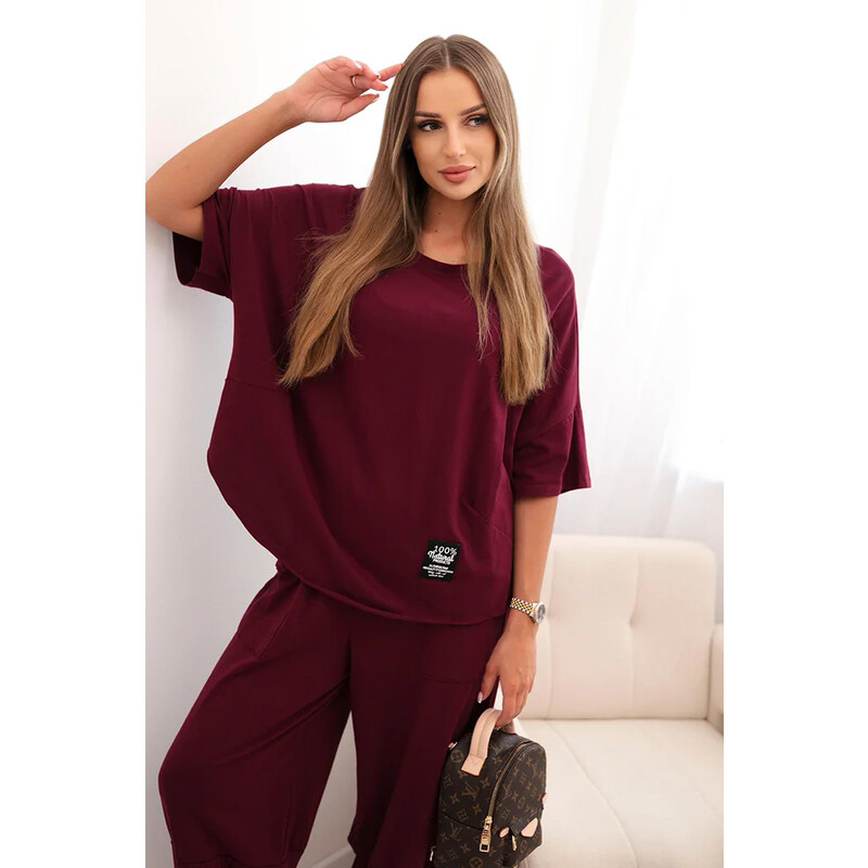 Fashionweek Talianska pohodlná tepláková súprava K6727 63671316