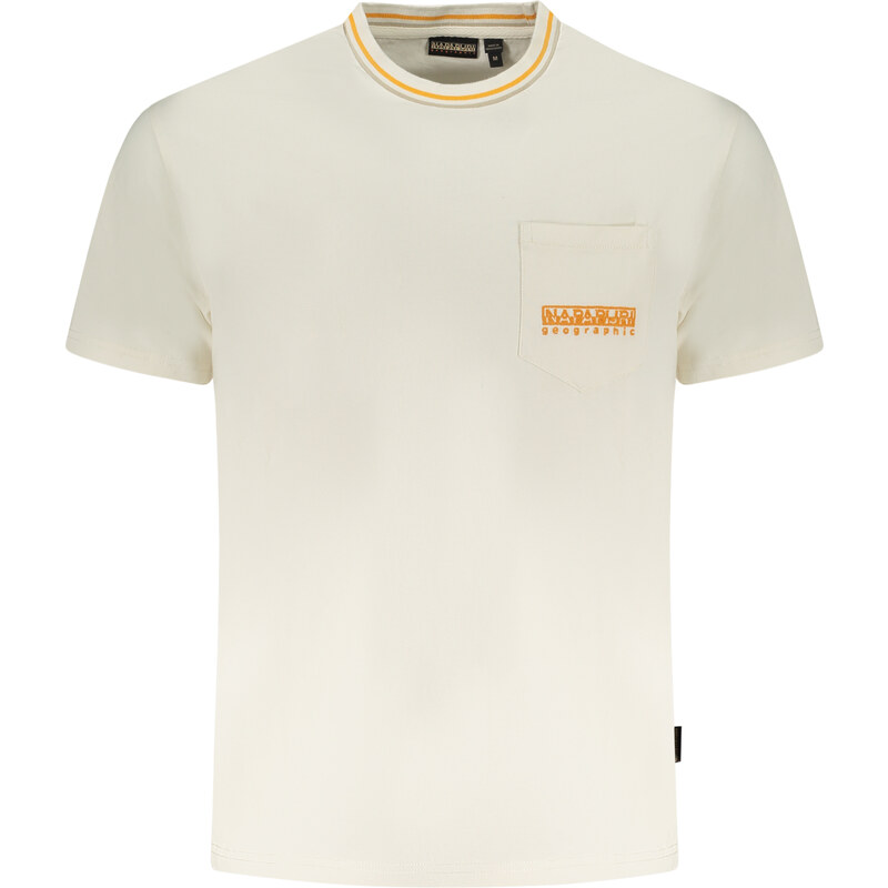 Biele tričko s krátkym rukávom Napapijri 64704356