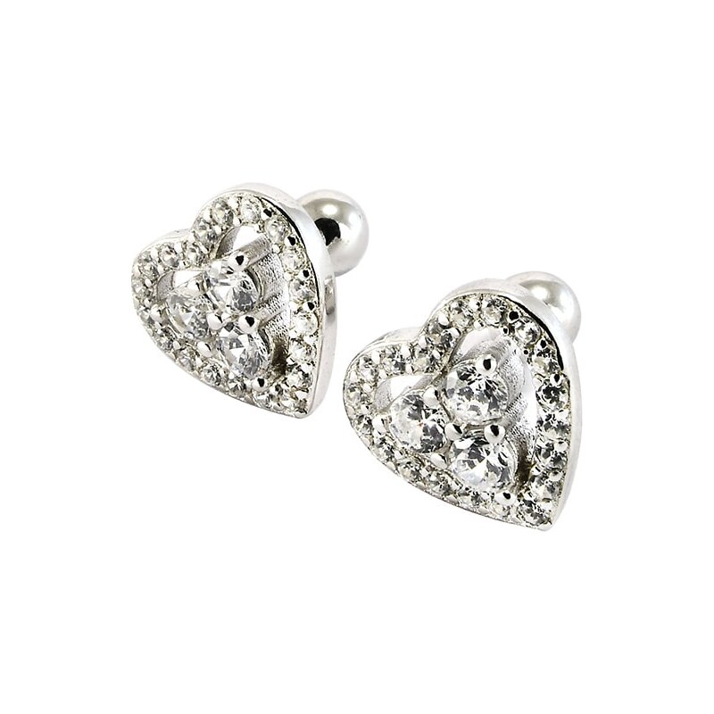 Strieborné náušnice Glare 788 63674720