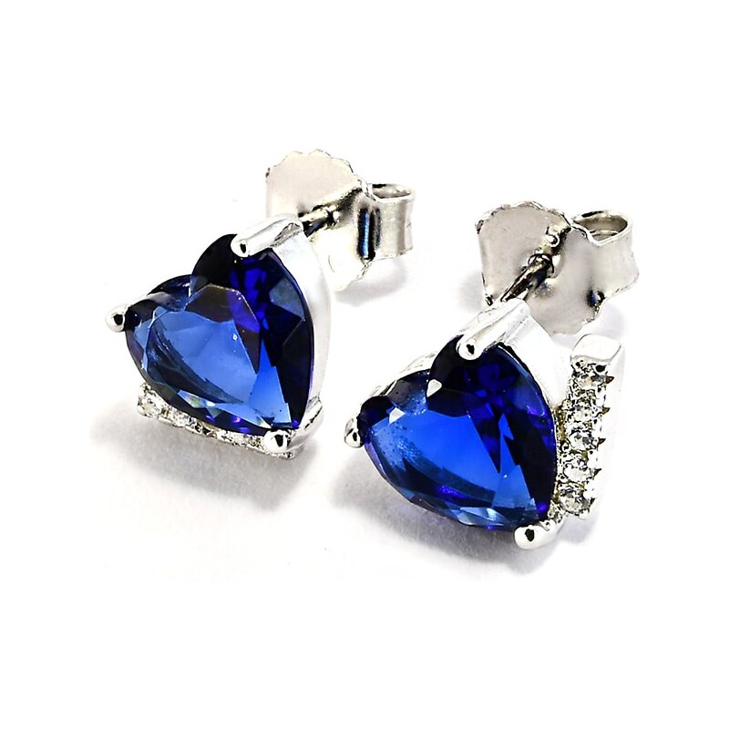 Strieborné náušnice Glare 789 63674721