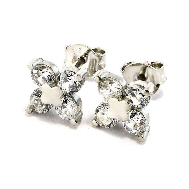 Strieborné náušnice Glare 791 63674723